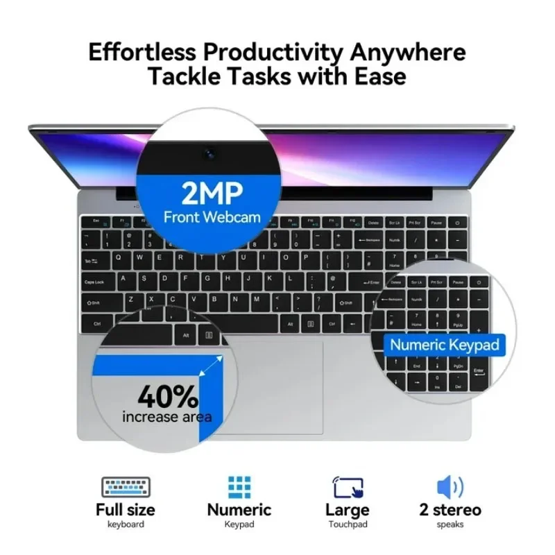 2026 New 15.6' Intel N150 Wind - Ddr4 32Gb review and price