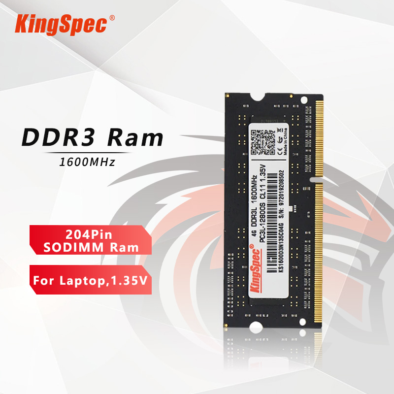 Kingspec DDR3 NB 8 Gb 4 Gb 160 - Sodimm Ddr4 review and price