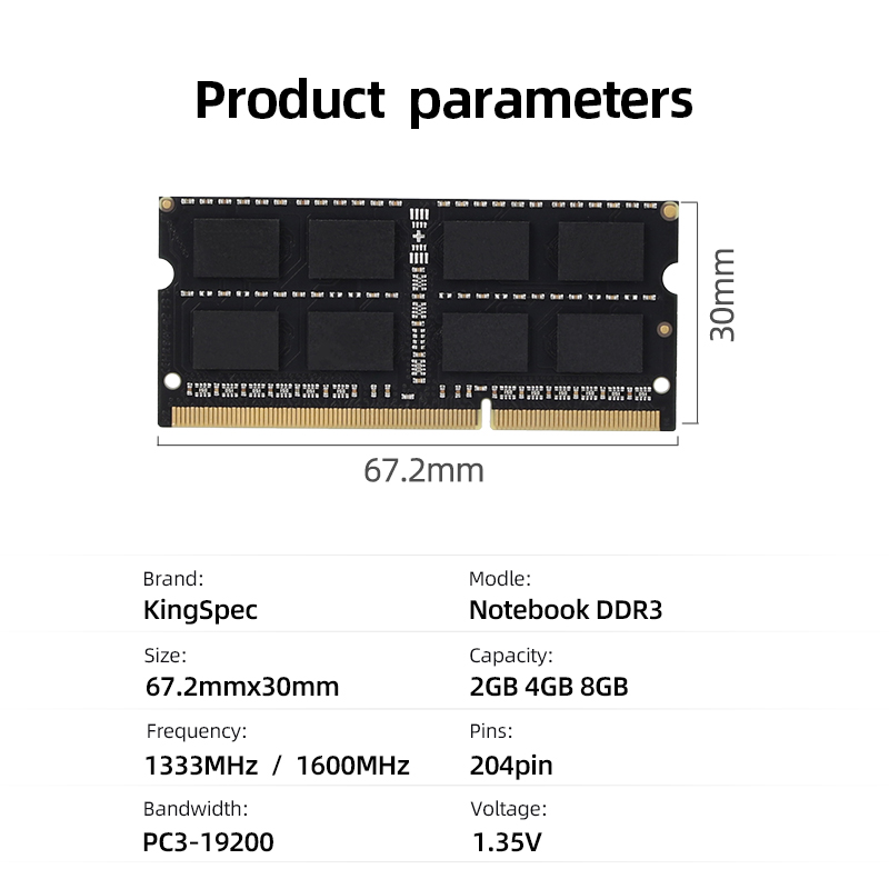 Kingspec DDR3 NB 8 Gb 4 Gb 160 - Sodimm Ddr4 review and price