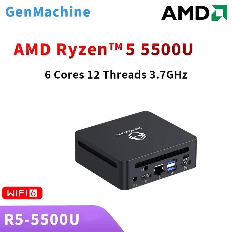 GenMachine Mini PC Ren5000 550 - Ddr4 3200Mhz review and price