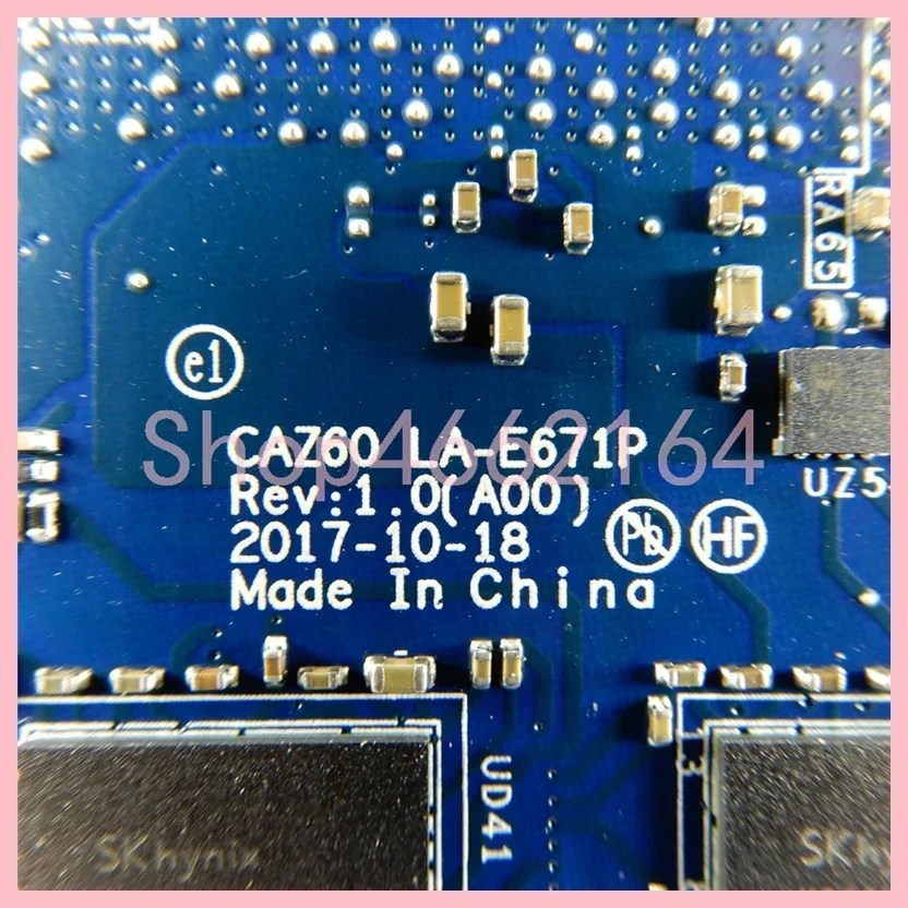 LA-E671P With i5-8250U i7-8550 - Ddr4 8Gb review and price