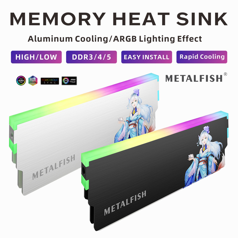 METALFISH DRAM Heatsink 5V-3PI - Ddr3 8Gb review and price