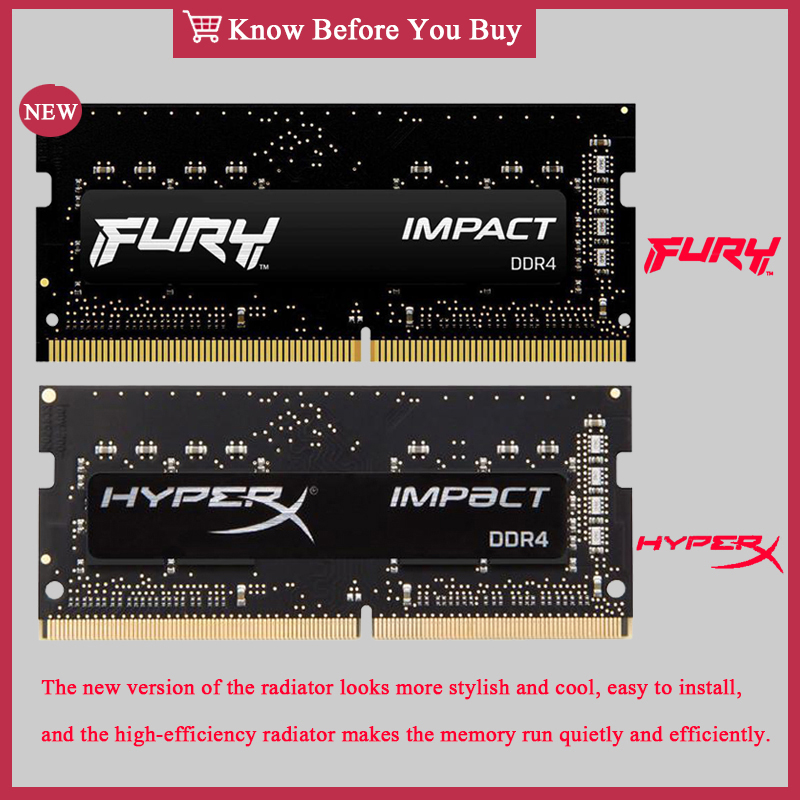 DDR4 FURY Impact RAM 16GB 8GB  - Sodimm Ddr4 review and price